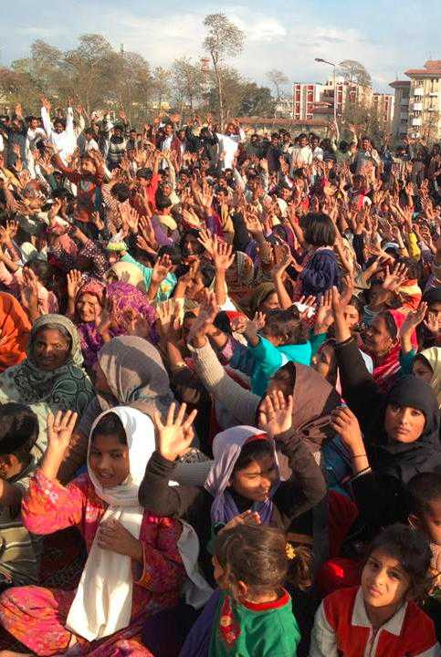 Islamabad housing rights protest